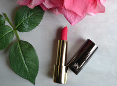 Brazilian Carnaval lipstick by Plum & York, pink lipstick, makeup for olive to darker skin